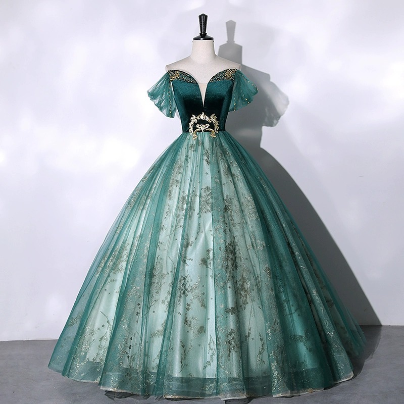 Women Fashion Gown - 2026 Vocal Art Exam, Piano Performance,