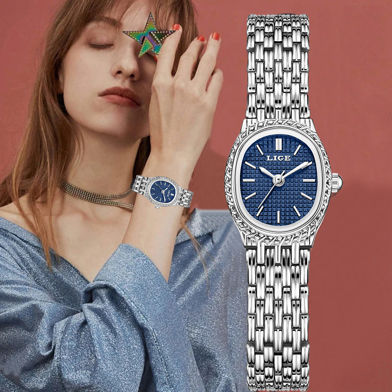 Women Fashion Simple - LIGE Fashion Luxury Quartz Woman Watch
