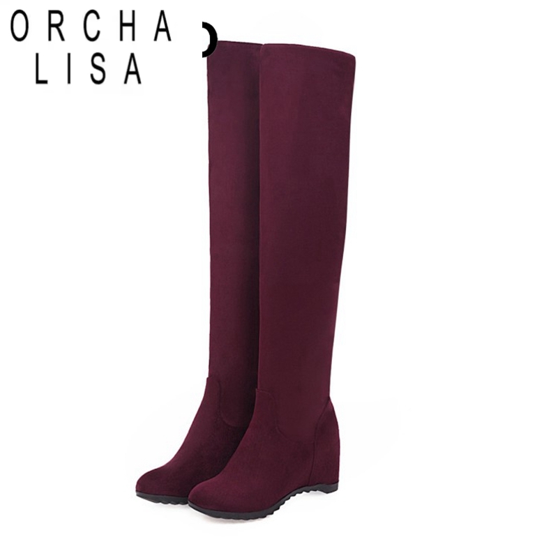 Women'S Fashion Riding Boots - ORCHA LISA Autumn Winter Women's Fashion