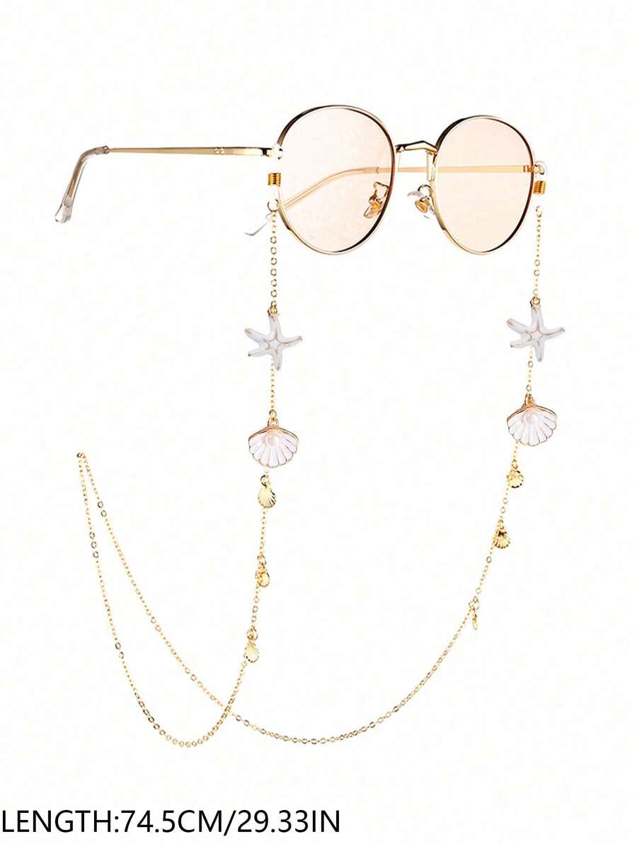 1pc Starfish,Shell Decorated E - Women'S Fashion Essentials 评论和价格