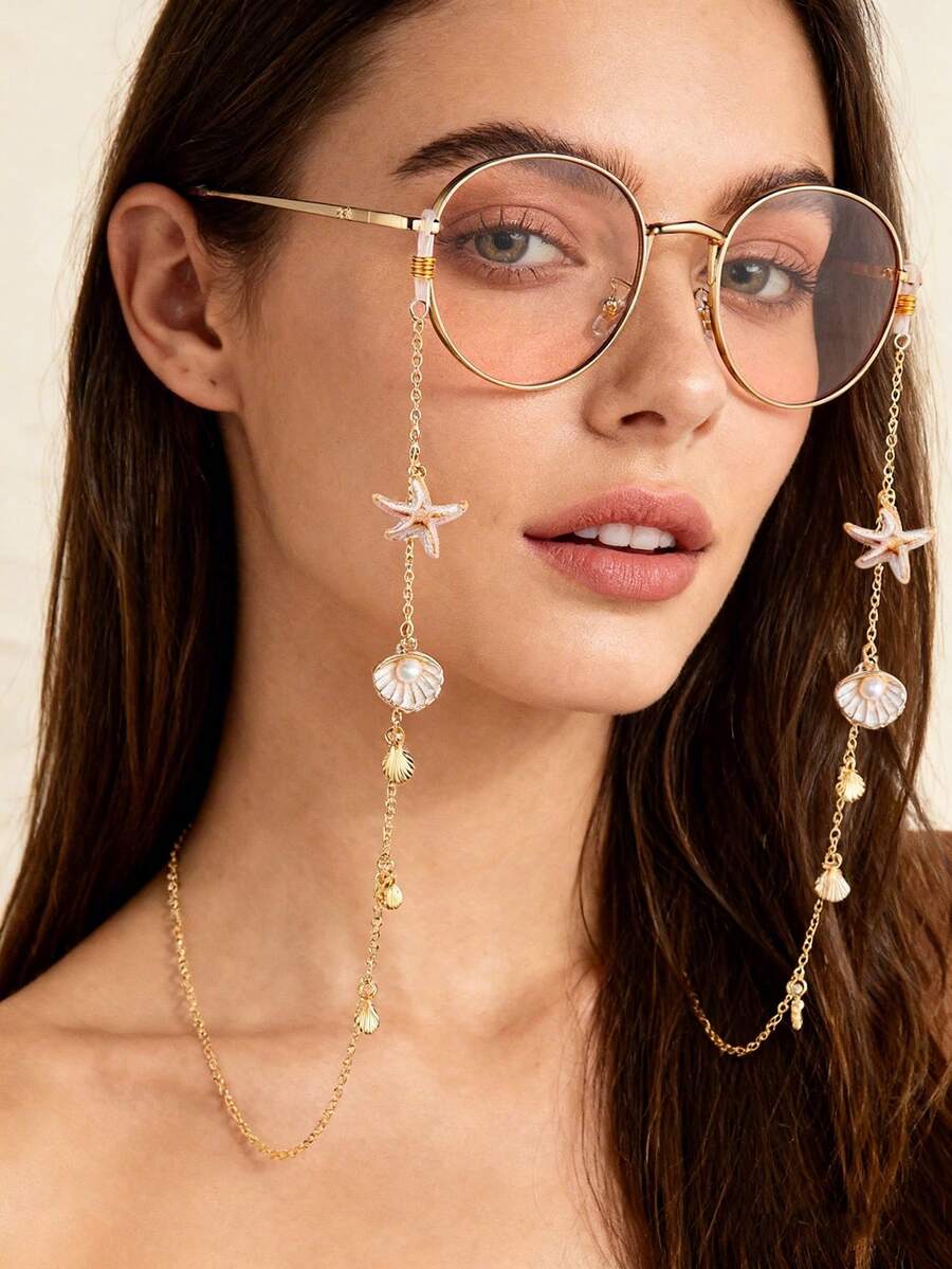 1pc Starfish,Shell Decorated E - Women'S Fashion Essentials 评论和价格