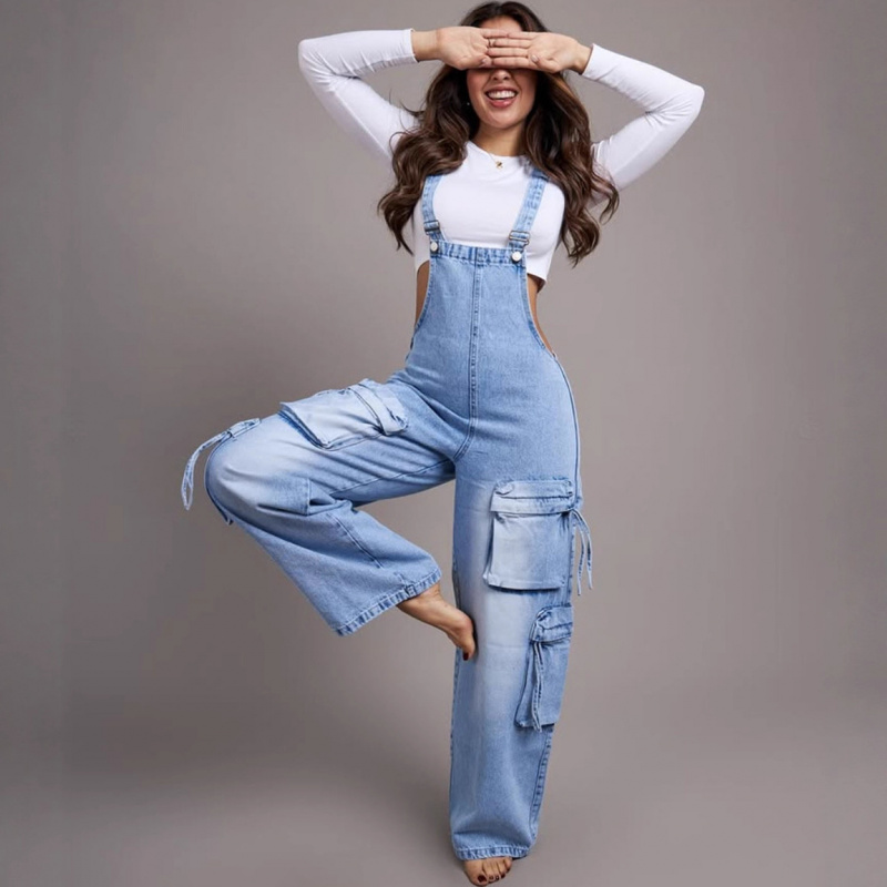 Trendy Women's Casual Straight - Women'S Fashion Overalls 评论和价格