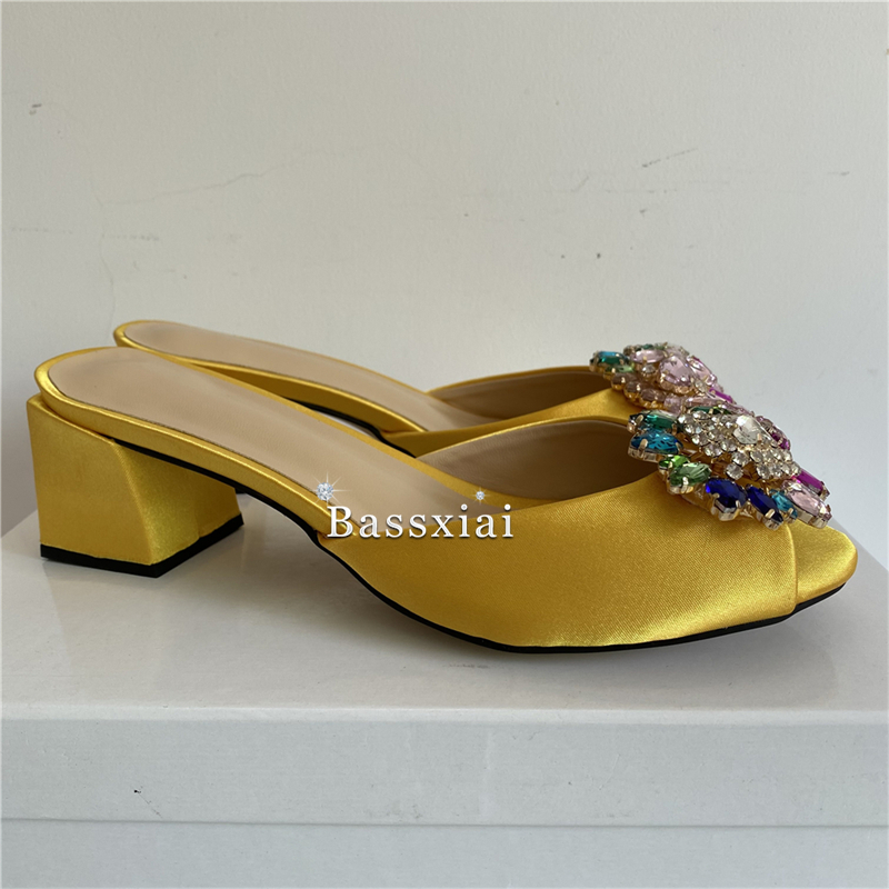 Colorful Rhinestone Buckle Dec - Women'S Fashion Summer 2025 评论和价格