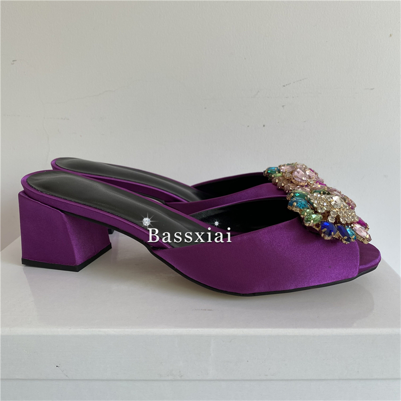 Colorful Rhinestone Buckle Dec - Women'S Fashion Summer 2025 评论和价格