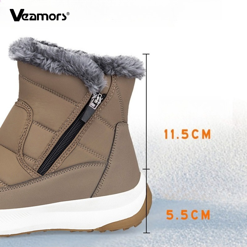 Fashion Women Snow Boots High- - Women'S Fashion Hiking Boots 评论和价格