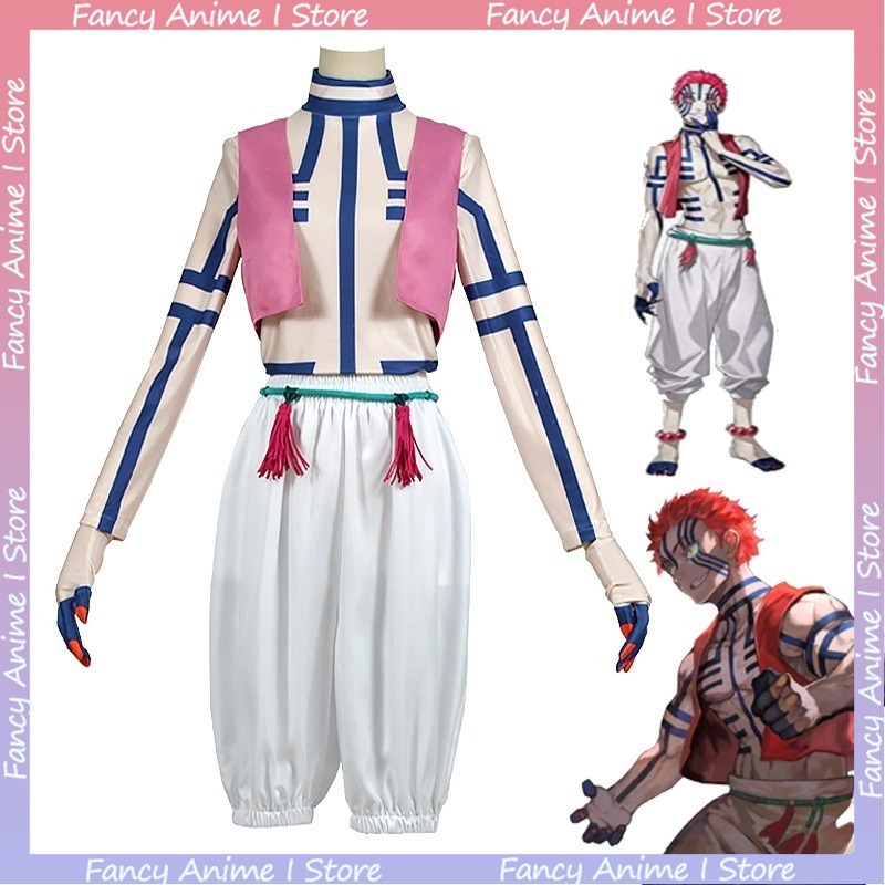Anime Akaza Copsplay Costume H - Women Fashion Vest 评论和价格