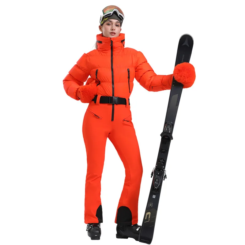 2025 One Piece Skiing Suits Fe - Women'S Fashion Overalls 评论和价格