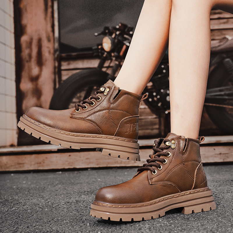 Couple Style Autumn and Winter - Women'S Fashion Hiking Boots 评论和价格