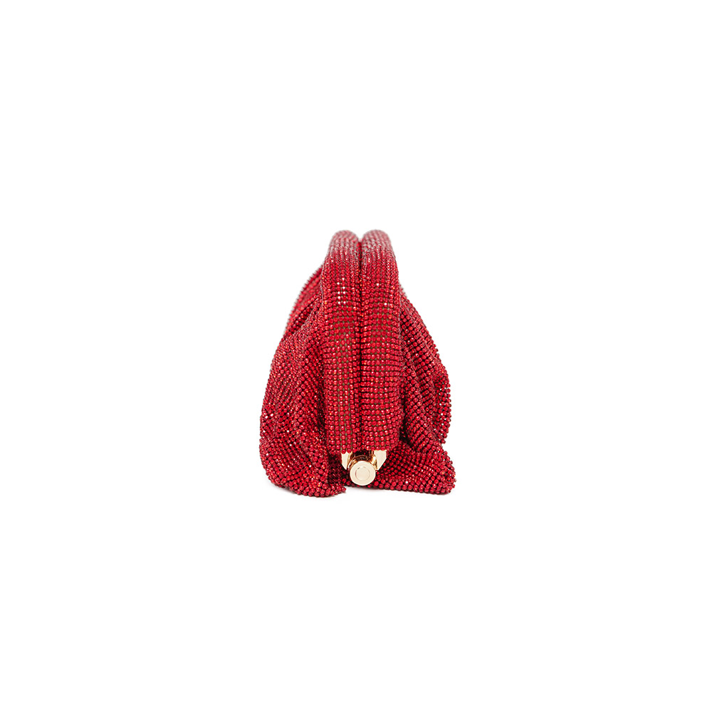 Red Aluminum Mesh Rhinestone P - Women Fashion Reddit 评论和价格