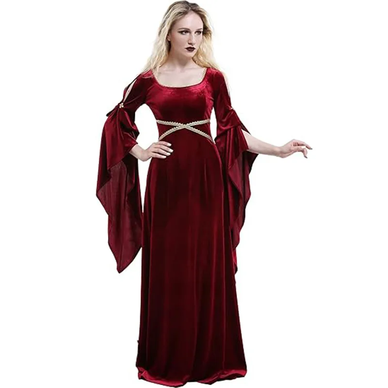 Women Medieval Dress Red Queen - Women Fashion Reddit 评论和价格