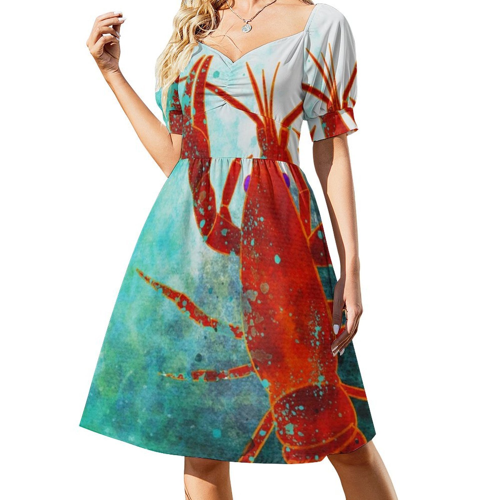 Big Ole Crawdaddy Far From Hom - Women Fashion Gown 评论和价格