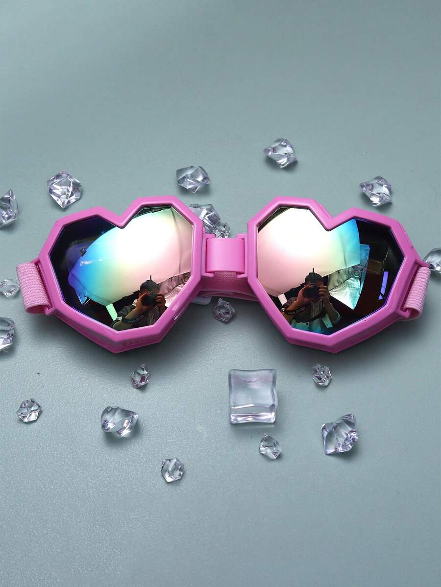 Oversized Heart-Shaped Fashion - Women Fashion Glasses 评论和价格