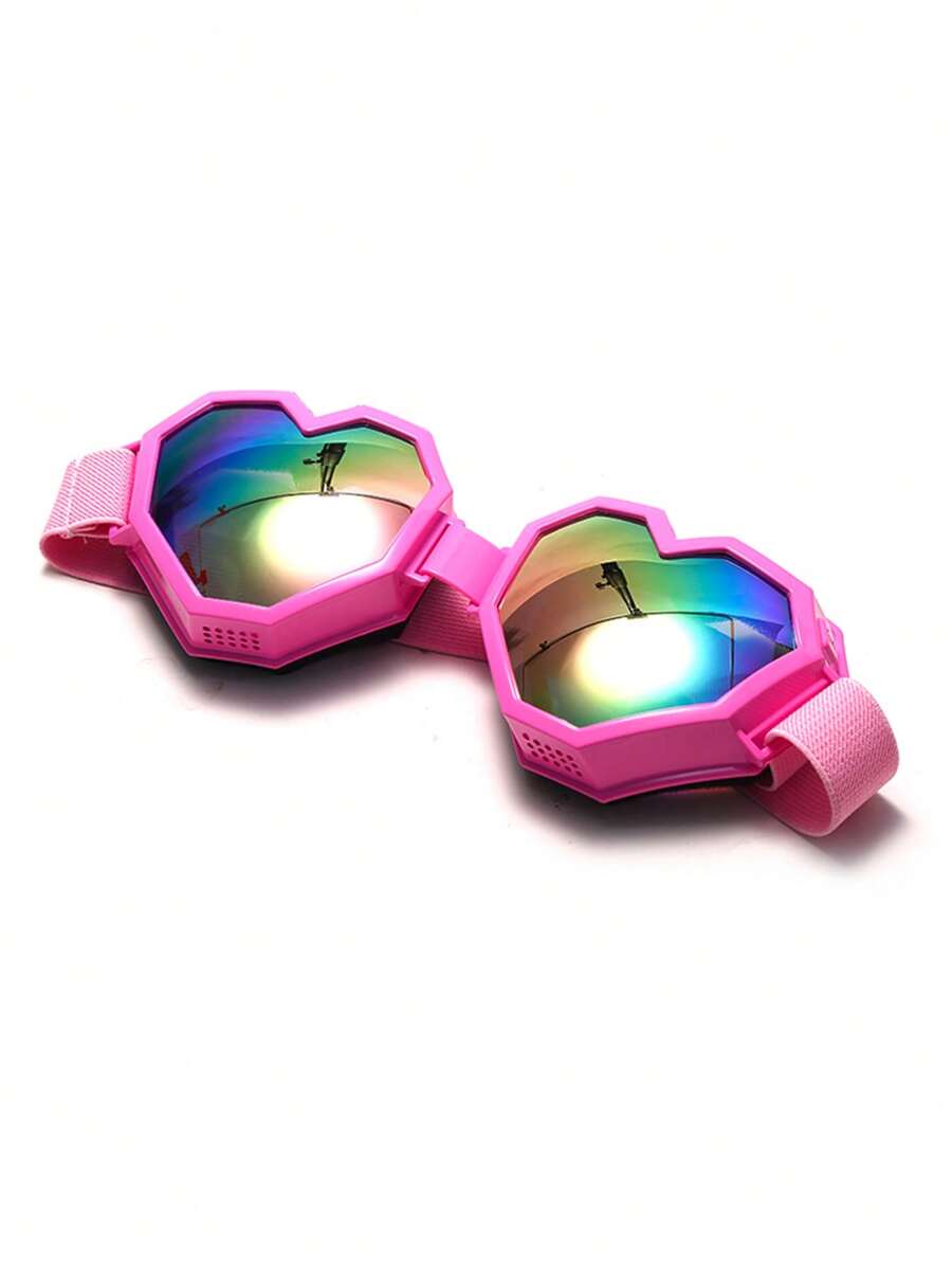 Oversized Heart-Shaped Fashion - Women Fashion Glasses 评论和价格