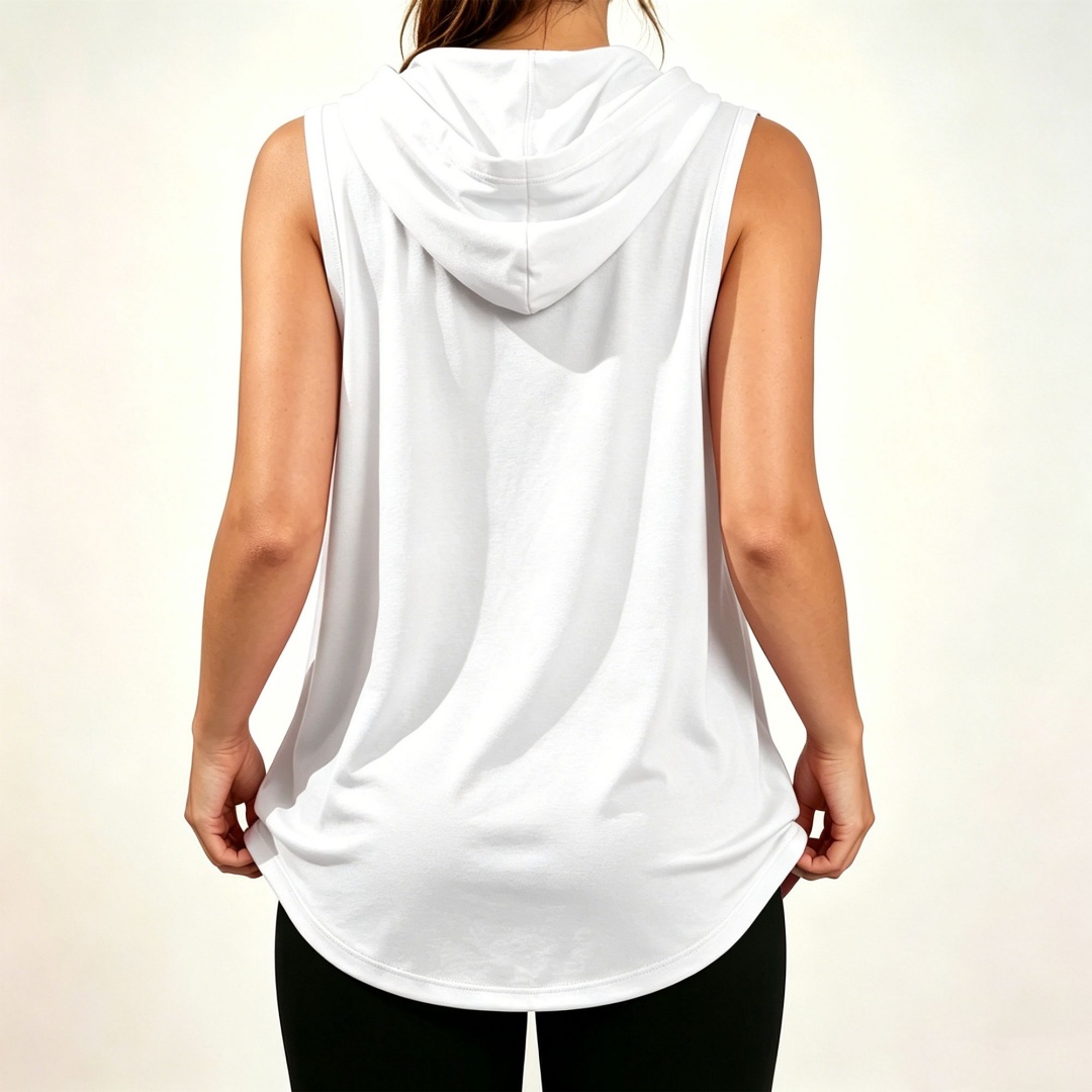 Loose-fit sleeveless hoodie fe - Hoodie Women Oversized 评论和价格