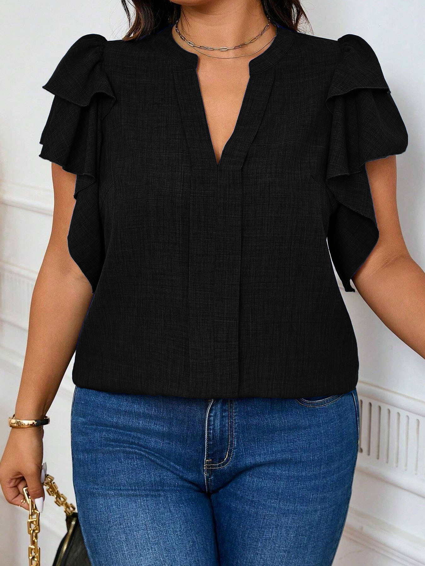 Women's Plus-Size Elegant Tier - Women'S Fashion Essentials 评论和价格