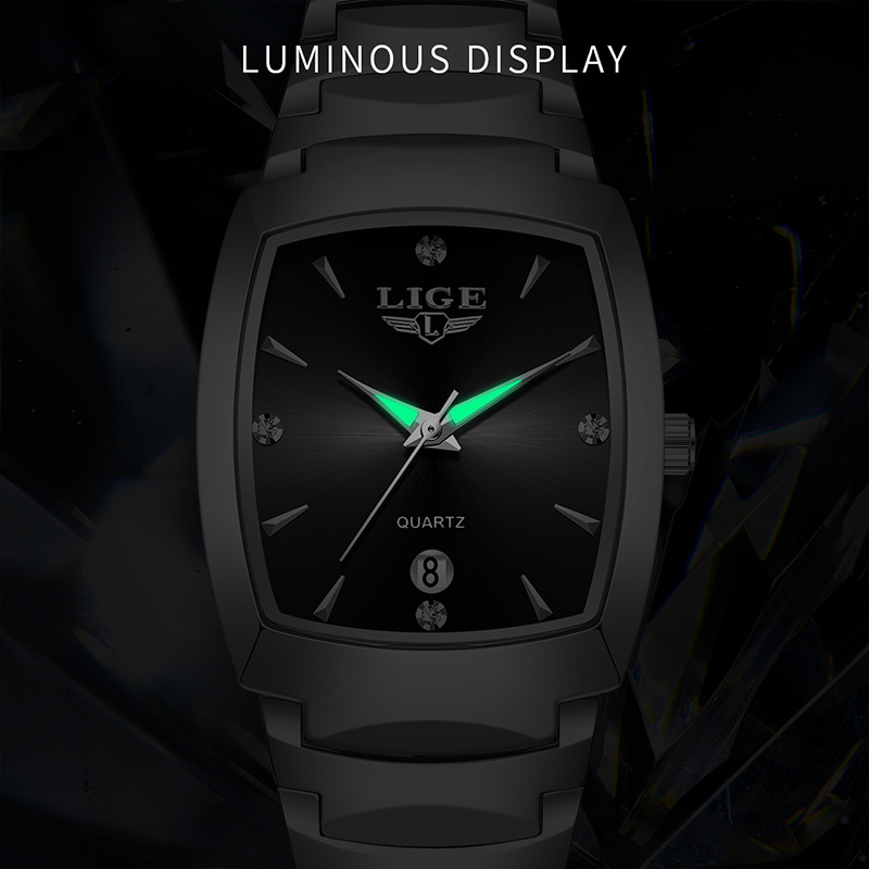 LIGE Watch women Business Luxu - Women Fashion Simple 评论和价格
