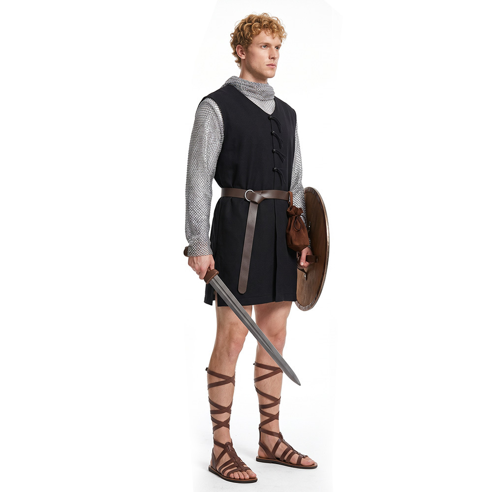 Medieval Knight Cosplay Costum - Women Fashion Vest 评论和价格