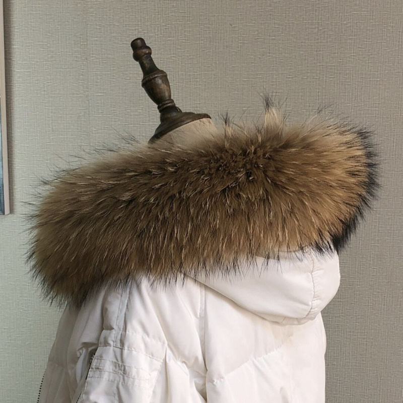 Real Fur Collar for Coat Parka - Women'S Fashion Essentials 评论和价格