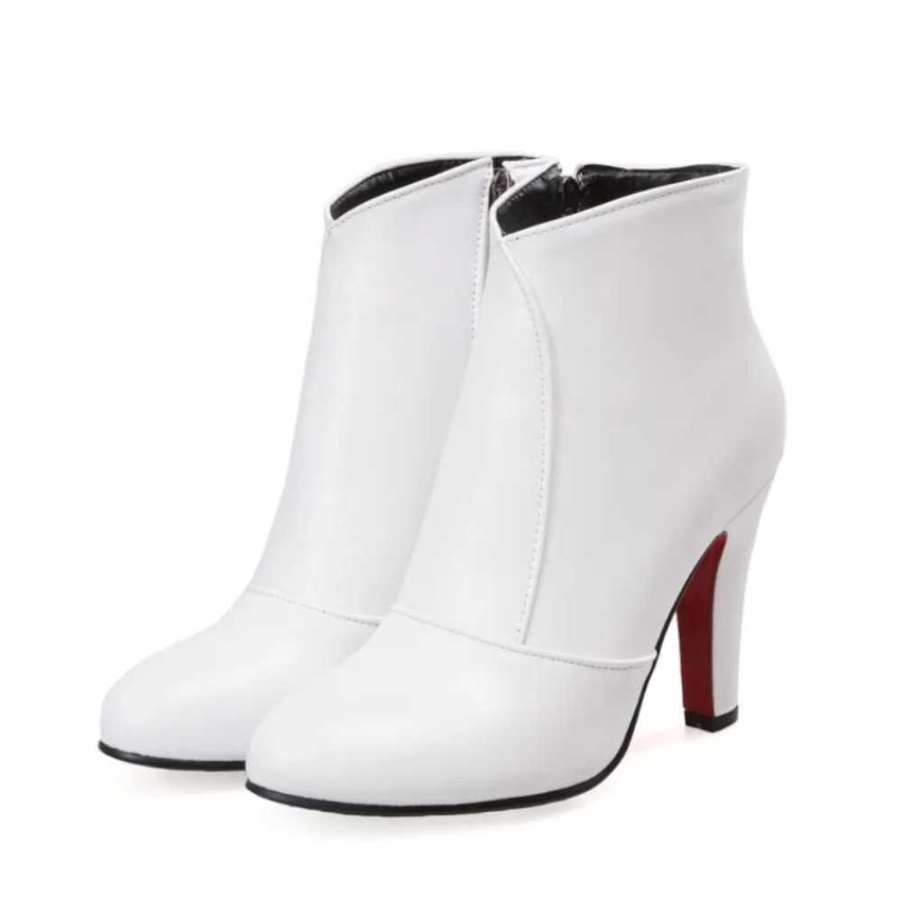 Botas De Mujer Round Toe Ankle - Women'S Fashion Riding Boots 评论和价格