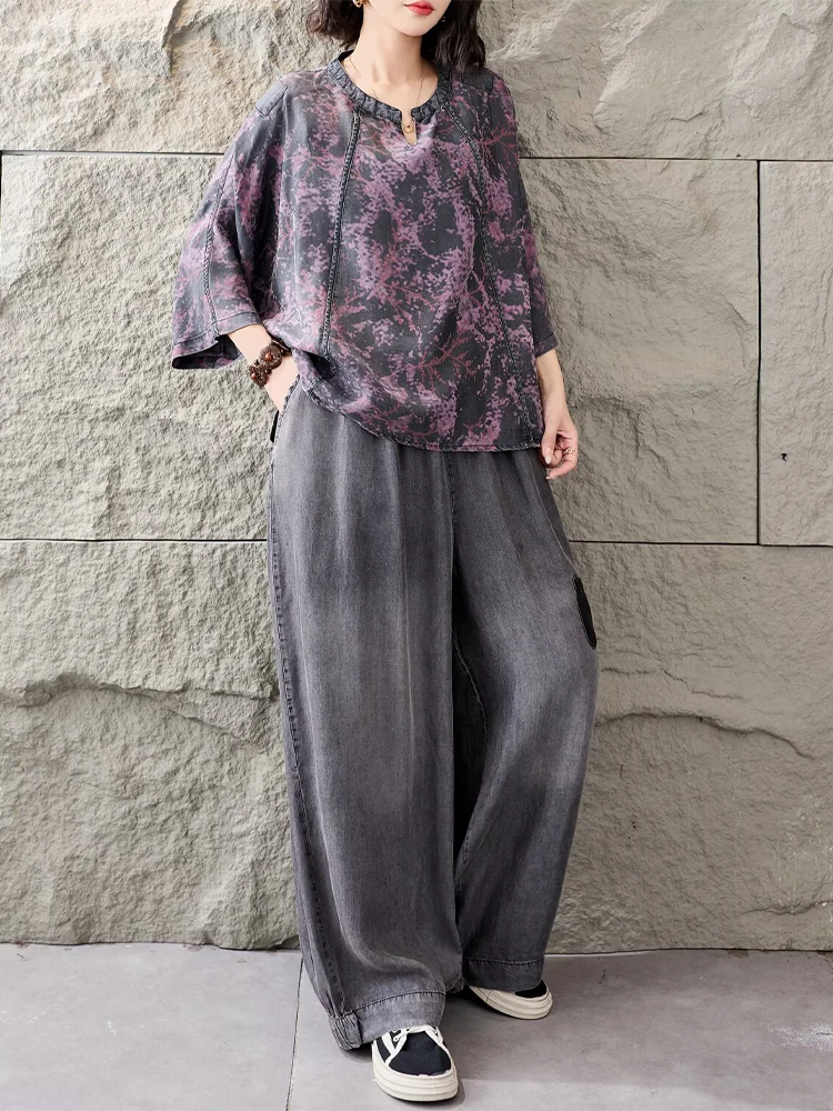 2026 Outfits Ladies Fashion T- - Women Fashion Jeans Top 评论和价格