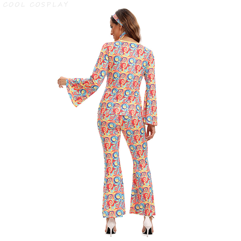 60s 70's Disco Costume for Wom - Women'S Fashion Of The 60S 评论和价格