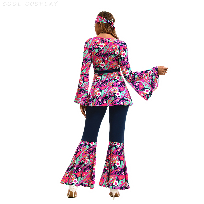 60s 70's Disco Costume for Wom - Women'S Fashion Of The 60S 评论和价格