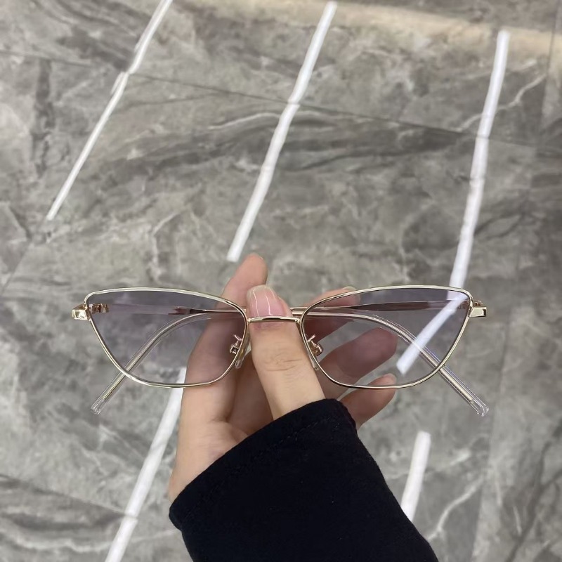 Fashionable Rhombus-Shaped Met - Women Fashion Glasses 评论和价格