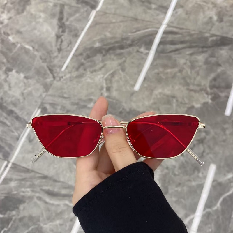 Fashionable Rhombus-Shaped Met - Women Fashion Glasses 评论和价格