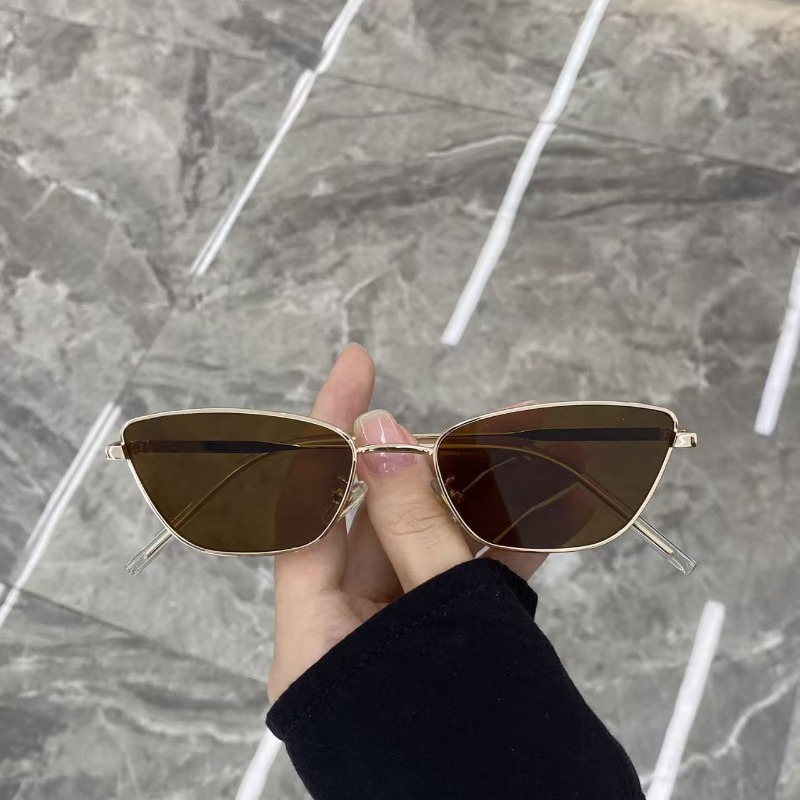 Fashionable Rhombus-Shaped Met - Women Fashion Glasses 评论和价格
