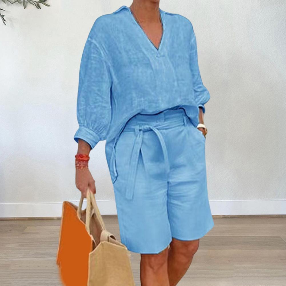 Cotton Linen Women's Two Piece - Women'S Fashion Overalls 评论和价格
