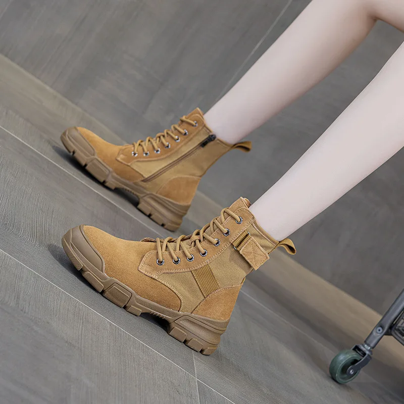 Leather Fashion Women's Boots, - Women'S Fashion Hiking Boots 评论和价格