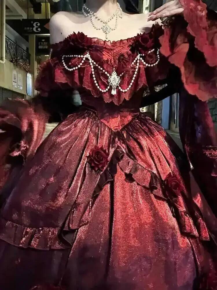 Beauty Princess Dress Red Loli - Women Fashion Reddit 评论和价格