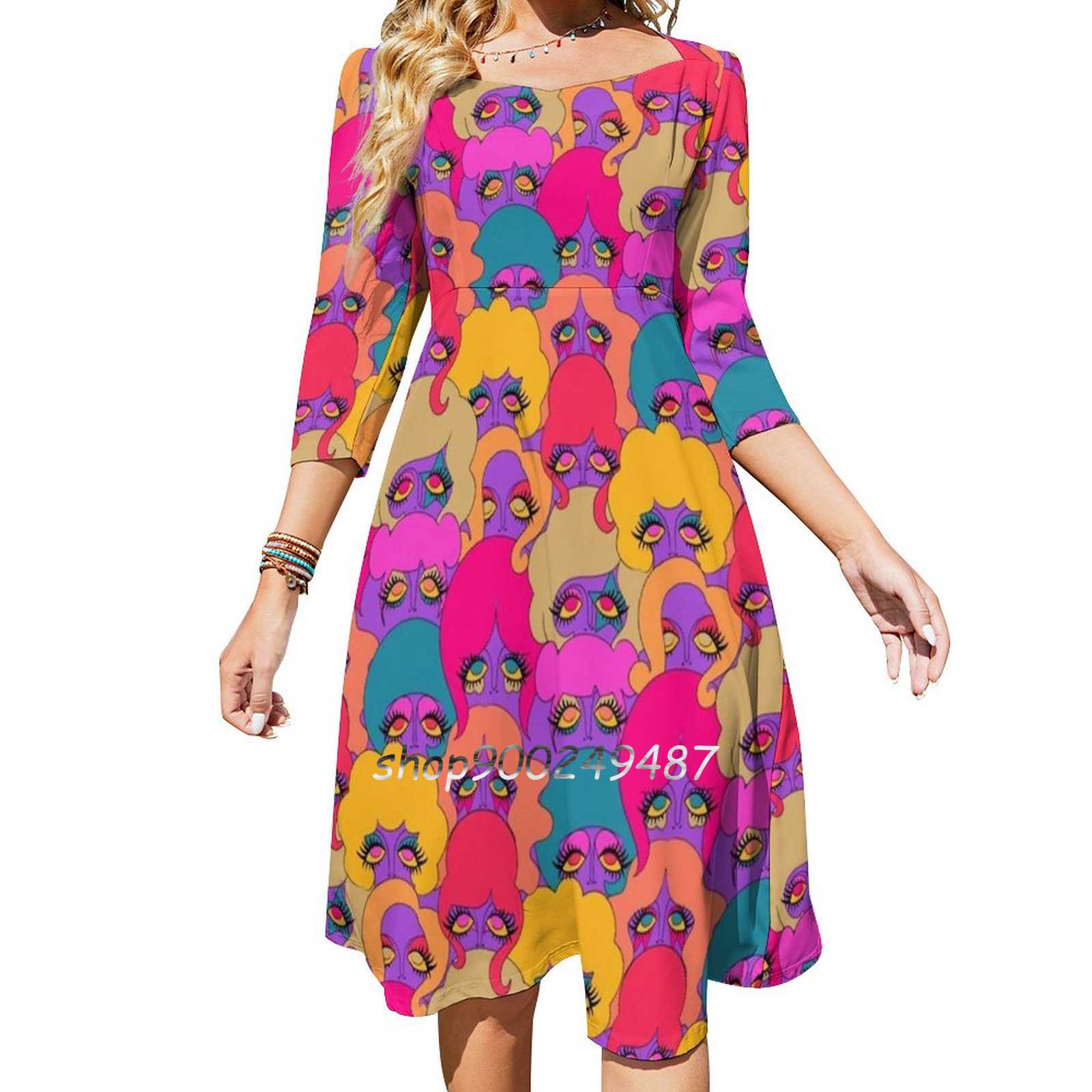 Colorful Ladies Sweetheart Kno - Women'S Fashion Of The 60S 评论和价格