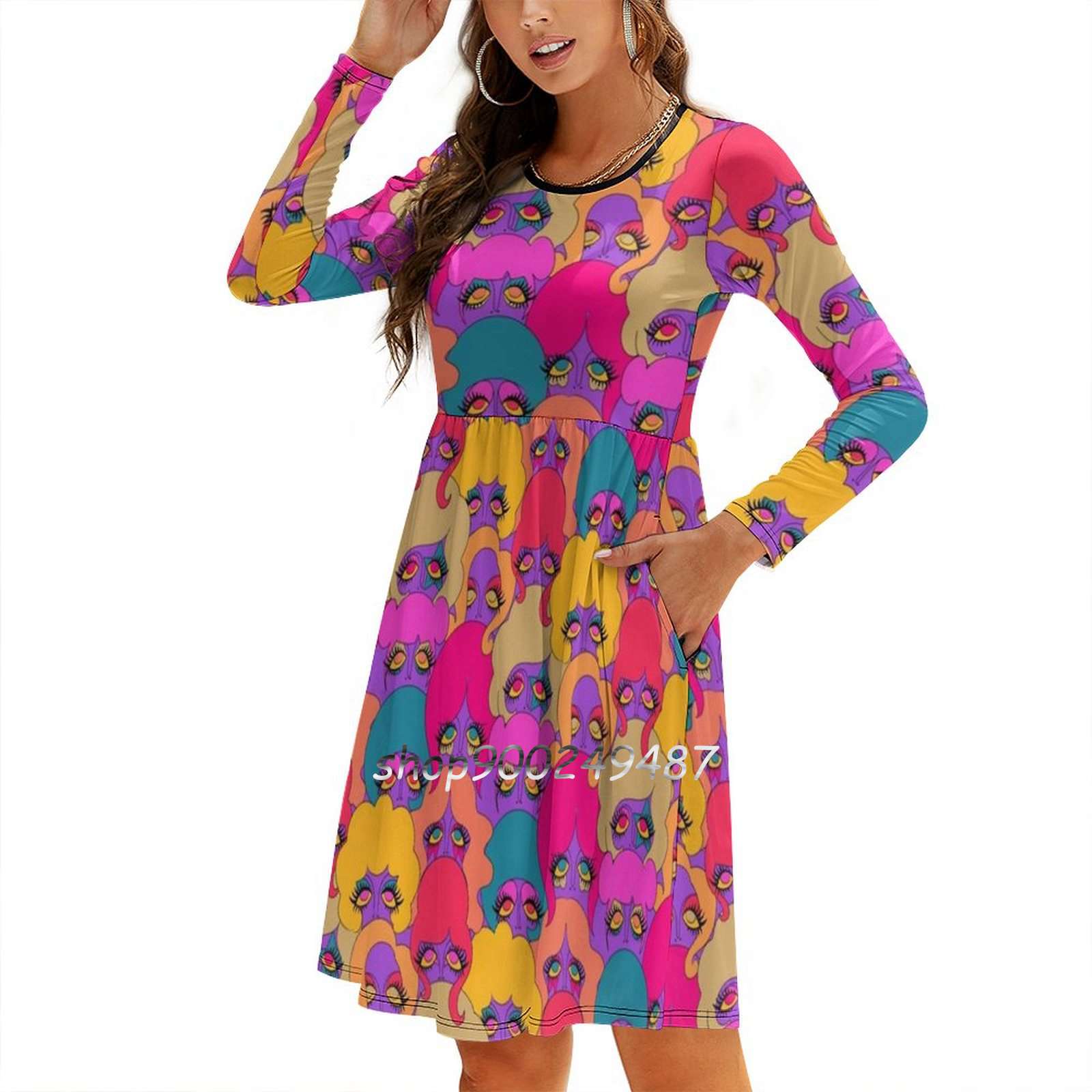 Colorful Ladies Sweetheart Kno - Women'S Fashion Of The 60S 评论和价格