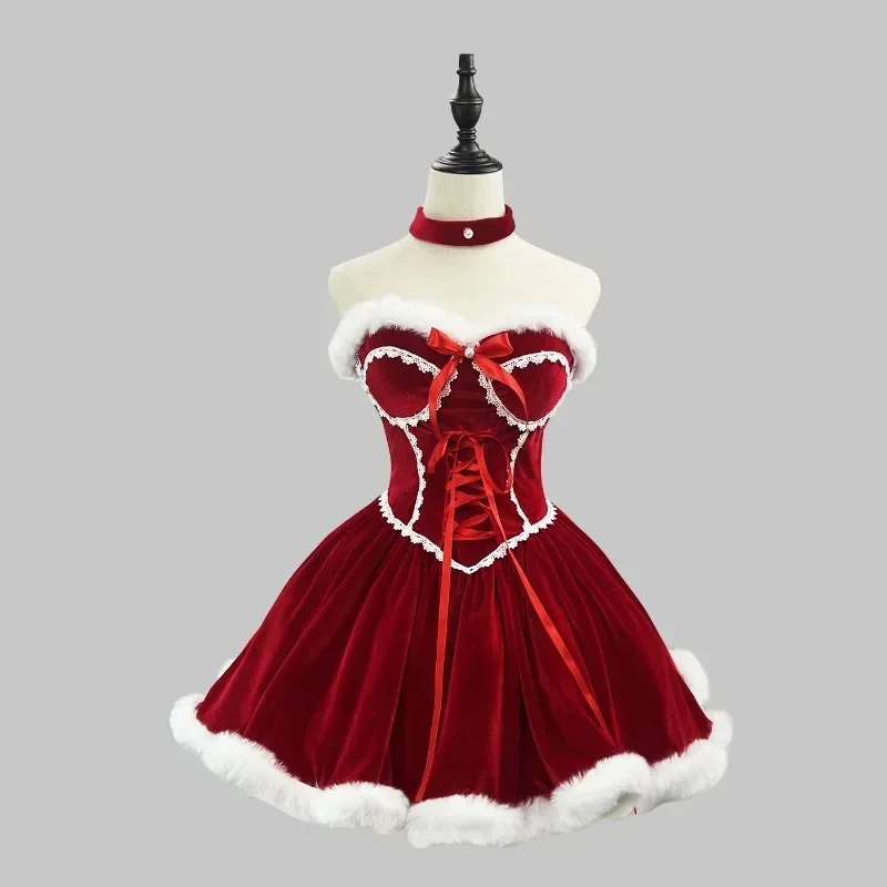 New Year Red Dress Cloak Cospl - Women Fashion Reddit 评论和价格