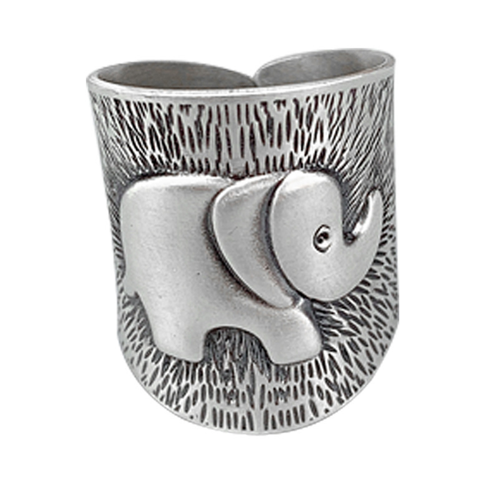 Punk Vintage Silvery Elephant  - Women Fashion Pakistan 评论和价格
