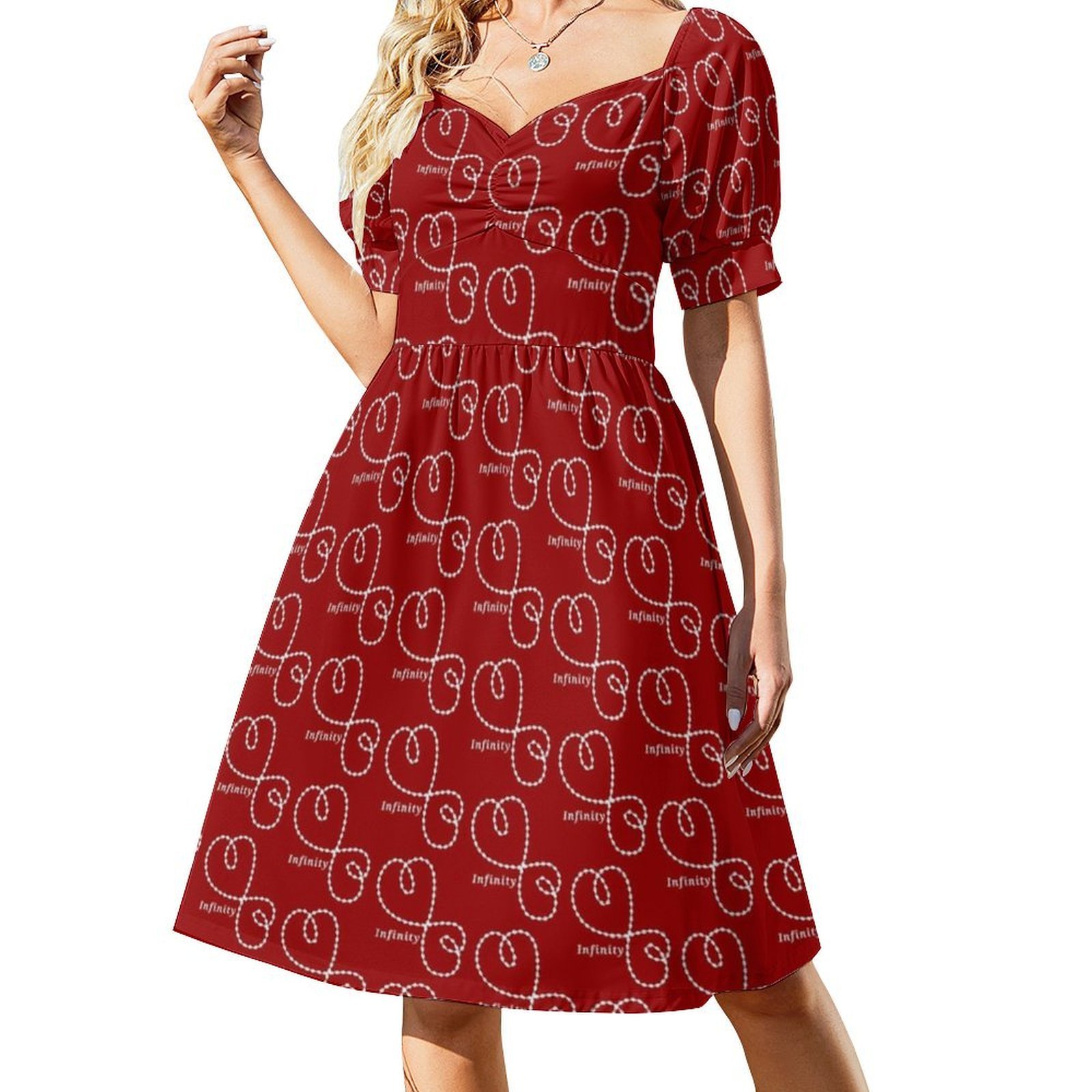 Infinity Love Boho Chic Dress  - Women Fashion Gown 评论和价格
