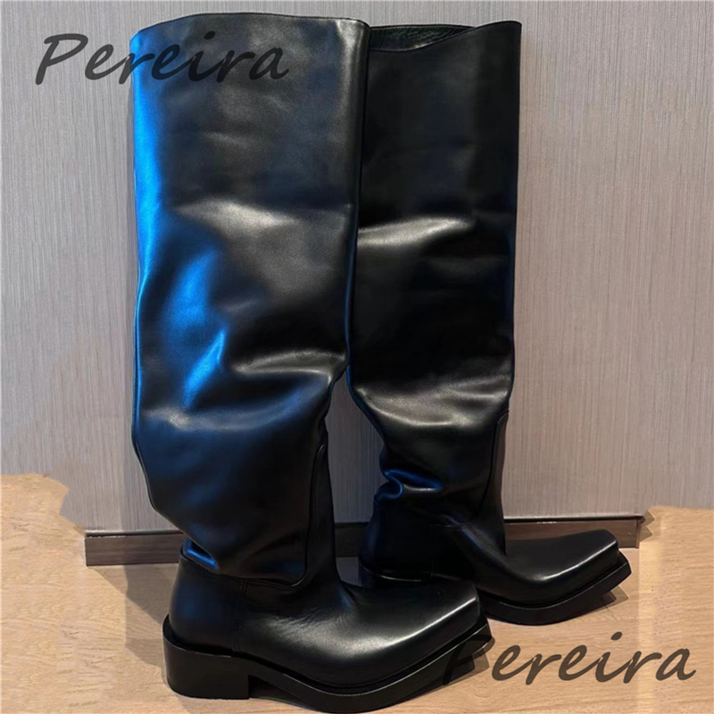 Thick Soled Over The Knee Boot - Women'S Fashion Riding Boots 评论和价格