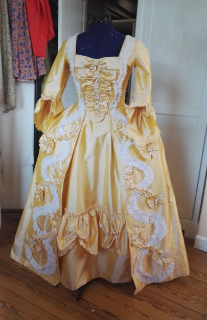 Rococo Fashion Dress Costume W - Women Fashion Gown 评论和价格