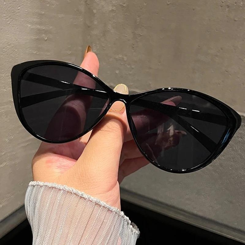 1Pc Retro Frame Cat Eye Sungla - Women Fashion Glasses 评论和价格